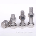 Hex Bolt Din 933 Bolt หัวหกเหลี่ยมสแตนเลส